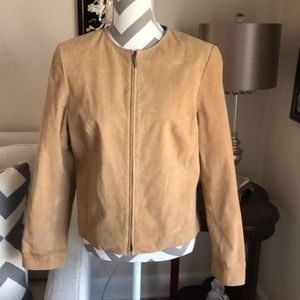 🎉 Authentic Tan Suede Jacket
